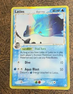 Latios 12/110 Holon Phantoms Rare Holo Pokemon Card. - Image 1