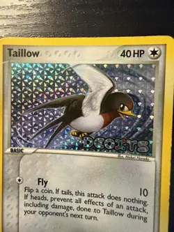 Pokemon Taillow Deoxys Holo Stamped Card 80/107 2005 - Image 2