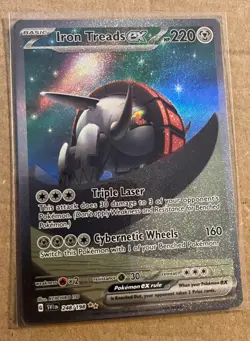 Pokemon Iron Treads Ex SV01 Scarlet & Violet Base Set #248/198 Trading Card Game - Image 1