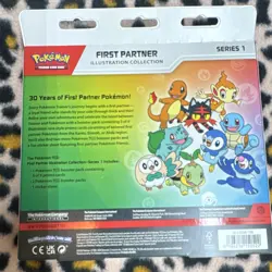 Pokemon TCG First Partner Illustration Collection Series 1 Box - Promo Cards - Image 2