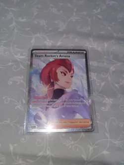 Team Rockets Ariana Full Art Ultra Rare Card 237/182 Destined Rivals - Image 1