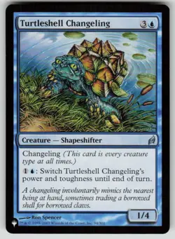 Turtleshell Changeling Uncommon The List Reprints 94/301 MTG Near Mint 2020 - Image 1