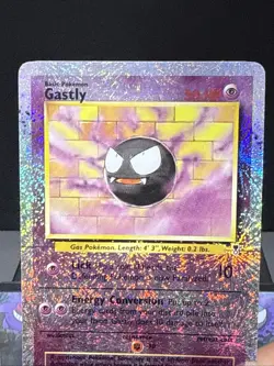 Pokemon Card Gastly 76/110 Legendary Collection Set Reverse Holo Light Play - Image 2