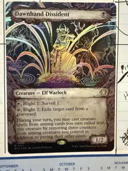 Dawnhand Dissident (Showcase) Lorwyn Eclipsed Foil - Image 1