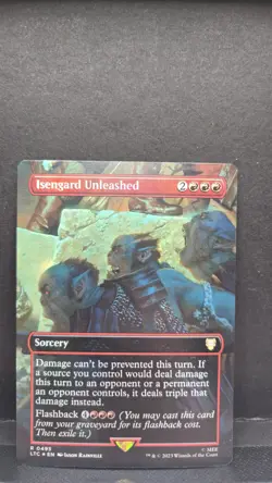 MTG NM Isengard Unleashed (Borderless) [The Lord of the Rings - Image 1