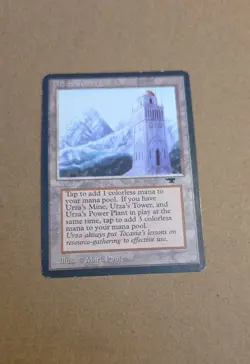 Urza's Tower (Mountains) Antiquities Regular ATQ, Uncommon Normal, NM, EM - Image 1