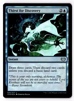 Thirst for Discovery 85 Innistrad: Crimson Vow Foil LP - Image 1