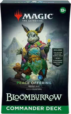 Magic the Gathering Bloomburrow Commander Deck - Peace Offering - Image 1