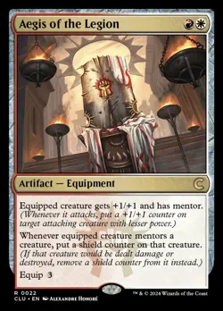 1x NM Aegis of the Legion MTG MKM Clue SV - Image 1