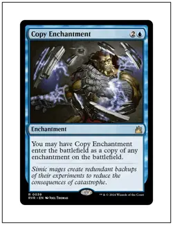 1x Copy Enchantment, Ravnica Remastered, Magic MTG NM - Image 1