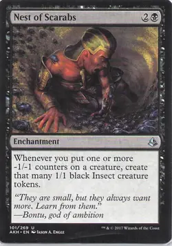 Nest of Scarabs 101 U AKH NM - Image 1