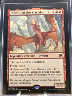 Inferno of the Star Mounts 151 Adventures in the Forgotten Realms MTG - Image 2