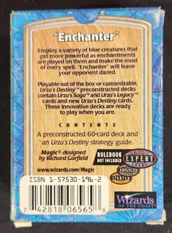 Magic the Gathering - Urza's Destiny, "Enchanter" Theme Deck MTG - Image 2