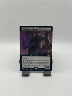 MTG, Shakedown Heavy $3 ORDER MIN (Extended Art) Streets of New Capenna Regular - Image 1