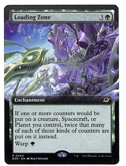 MTG Loading Zone EXTENDED ART Non-Foil NM Edge of Eternities EOE #0344 Rare - Image 1