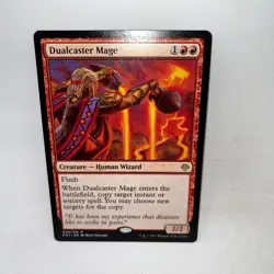Dualcaster Mage 46 Rare Archenemy: Nicol Bolas Magic: The Gathering LP - Image 1
