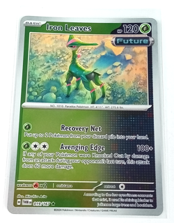 Iron Leaves 19/167 Twilight Masquerade Reverse Holo Rare Pokemon Card 2024 - Image 1