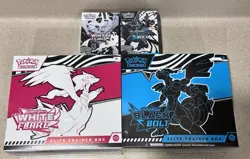 Pokemon White Flare & Black Bolt Lot (2 ETB 2 Bundles) BRAND NEW SEALED - Image 1