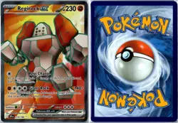 Regirock ex Ultra Rare Holo 214/182 Destined Rivals Near Mint - Image 3