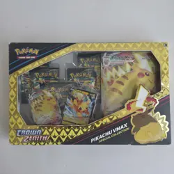Pokemon Crown Zenith Pikachu VMAX Premium Collection Box Sealed - Image 1