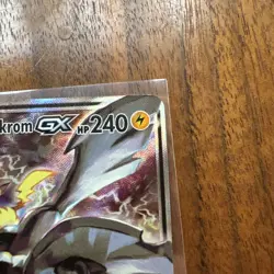 Pokemon Pikachu & Zekrom GX SM168 Black Star Promo Tag Team LP/NM - Image 4