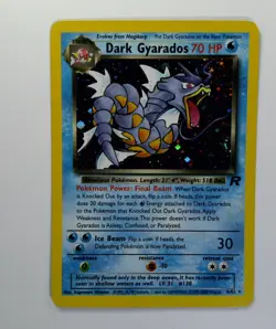 2000 Dark Gyarados # 8/82 Team Rocket Holo Near Mint Pokemon Card NM Foil - Image 1