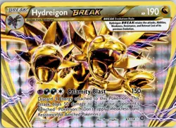 Hydreigon BREAK 87/114 Steam Siege Pokemon Holo Near Mint - Image 1
