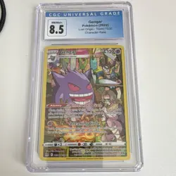 Pokemon Gengar TG06/TG30 Lost Origin Character Rare Holo CGC 8.5 120 HP - Image 1