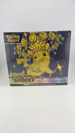Pokemon Center Exculsive Scarlet & Violet Surging Sparks Elite Trainer Box - Image 1