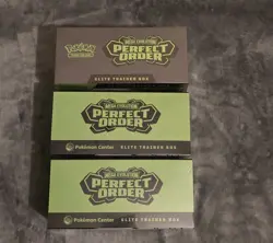 Pokemon TCG ×2Perfect Order Pokemon Center Elite Trainer box ETB ×1 normal etb - Image 5