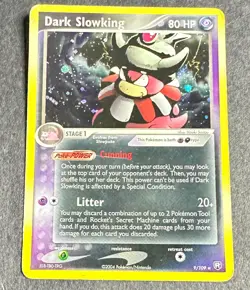 Dark Slowking - Team Rocket Returns - 9/109 - Holo Rare - Pokemon TCG - HP - Image 1