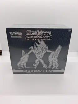 Pokemon Sun and Moon Burning Shadows Elite Trainer Box Nintendo TCG 820650802416 - Image 1