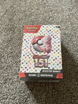 Pokemon TCG Scarlet & Violet 151 Booster Bundle Sealed New (6 packs) 820650853210 - Image 1