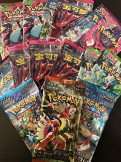 random pokemon booster packs jp/kr/ch - Image 1