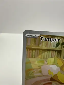 Pokemon TCG Phantasmal Flames Yamper Illustration Rare IR #099/094 - Image 2