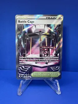 Pokemon TCG Holo Ultra Rare Full Art Battle Cage 116/94 - Image 1