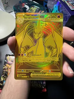 Mega Charizard Y EX 294/217 Gold Hyper Rare Ascended Heroes Pokemon TCG - Fresh! - Image 1