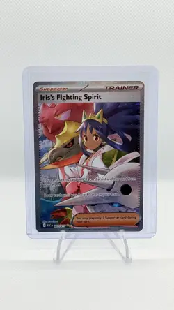 Iris's Fighting Spirit 292 / 217 SIR Pokemon Ascended Heroes NM PACK FRESH - Image 1