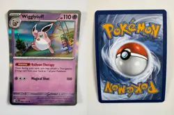 WIGGLYTUFF 084/193 PALDEA EVOLVED RARE POKEMON HOLO NM/M HITOSHI ARIGA - Image 3