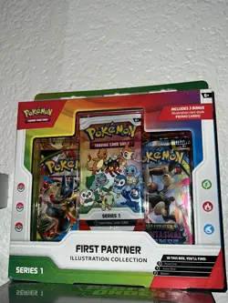 Pokemon TCG First Partner Illustration Collection Series 1 New Sealed!! - Image 1