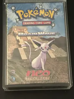Pokemon TCG Neo Discovery Brainwave Theme Deck Espeon Sealed WOTC 2000 - Image 1