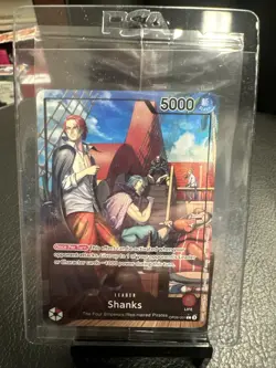 2025 ONE PIECE ENGLISH Shanks PSA MAGAZINE EXCLUSIVE PROMO #001 - Image 1
