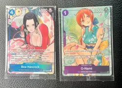 O-Nami and Boa Hancock- One Piece Illustration Box Vol. 1 PROMOS- Sealed - Image 1