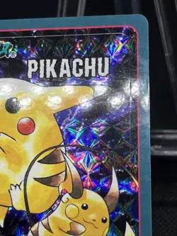 Pikachu Raichu No. 4 Pokemon Sealdass Sticker Prism Holo 1997 Nintendo Japanese - Image 4