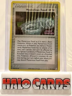 PACK FRESH 2006 Pokemon EX Holon Phantoms Mysterious Fossil Rev Holo 92/110 W10 - Image 1