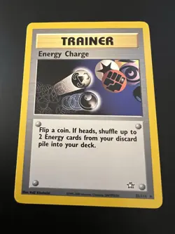 Energy Charge 85/111 Neo Genesis Unlimited 2000 Pokemon Card Rare NM - Image 1