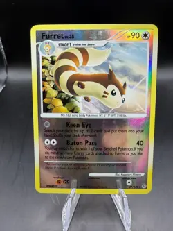 TCG POKEMON FURRET LV. 35 HOLO 27/132 SECRET WONDERS - Image 1