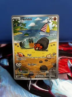 Pokemon TCG: Dwebble 129/086 Illustration Rare -Black Bolt - Image 1