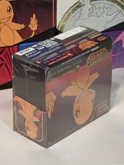 Pokemon Scarlet & Violet Obsidian Flames Elite Trainer Box Pokemon Center Charm… - Image 4