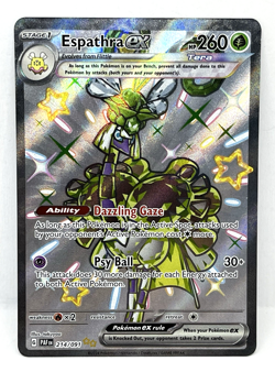 Espathra ex - 214/091 Pokemon Paldean Fates Shiny Ultra Rare Pokemon Card - Image 1